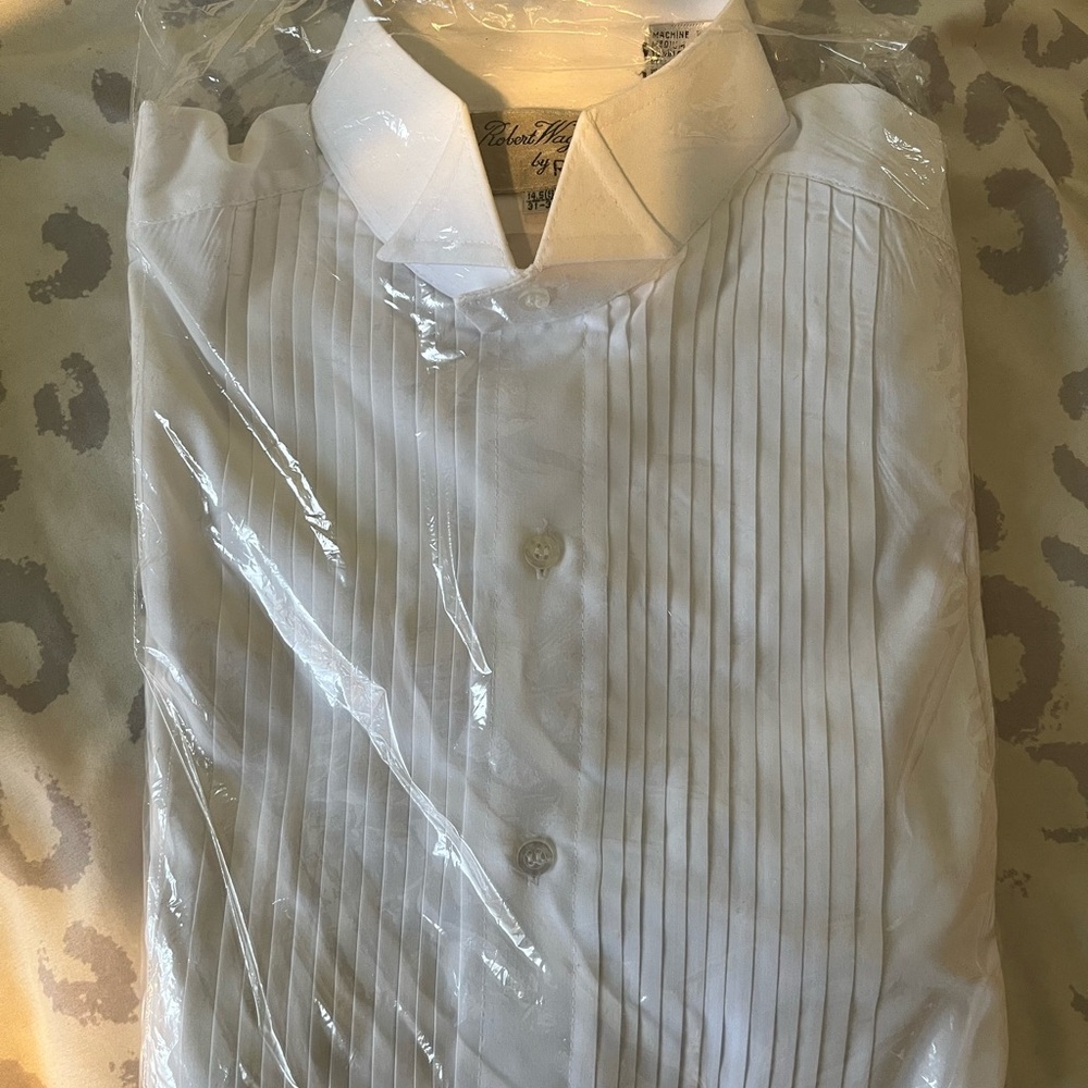Classic White Dress Shirt by Unknown Brand
